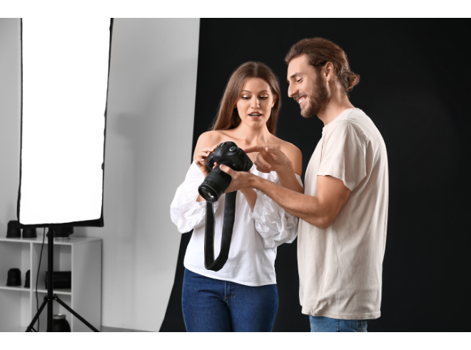 Професионална фотосесия за актьорско портфолио